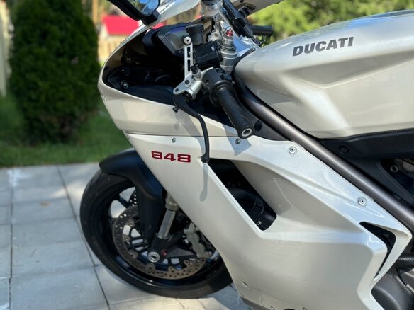 2009 Ducati 848, белый, 699000 рублей - вид 10