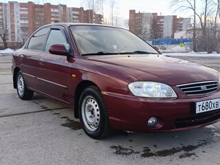 2007 Kia Spectra I Рестайлинг 2, красный, 430000 рублей, вид 3
