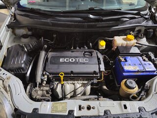 2008 Chevrolet Aveo I Рестайлинг, серебристый, 280000 рублей, вид 5