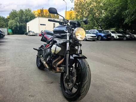 2012 Kawasaki ER-6F (Ninja 650R), чёрный, 240000 рублей, вид 2