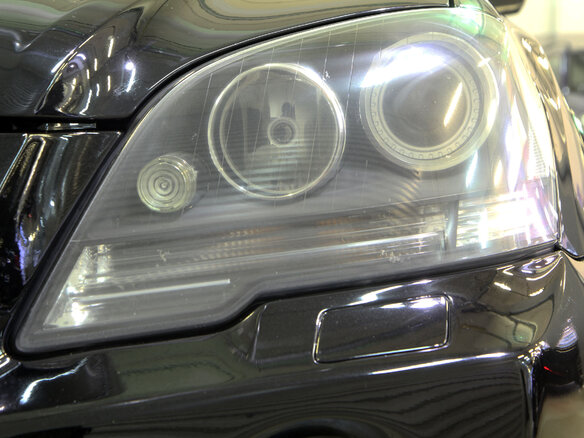 2010 Mercedes-Benz M-Класс 500 II (W164) Рестайлинг, чёрный - вид 10