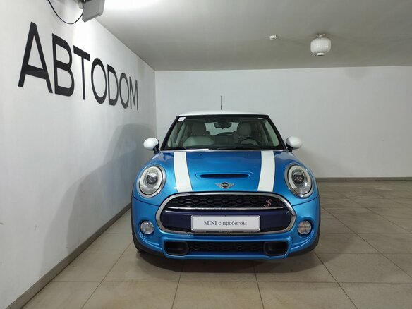 2016 Mini Hatch Cooper S III (F55/F56), голубой - вид 2