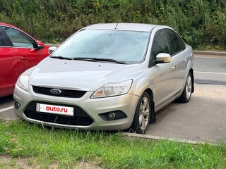 2009 Ford Focus II Рестайлинг, серебристый, 500000 рублей, вид 1