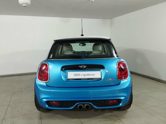 2016 Mini Hatch Cooper S III (F55/F56), голубой - вид 4