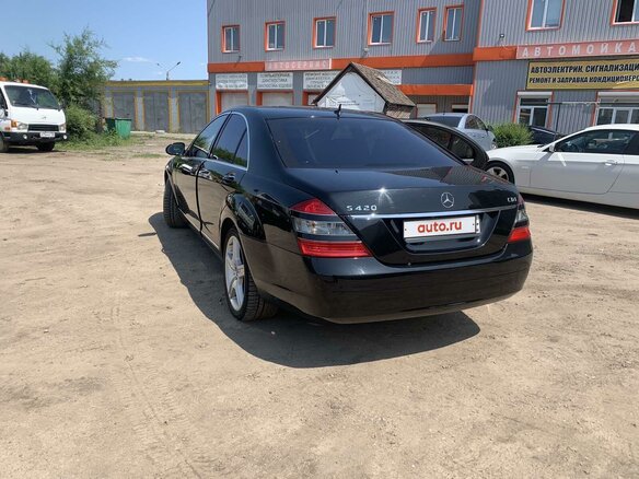 2006 Mercedes-Benz S-Класс 420 V (W221), чёрный, 1400000 рублей - вид 8