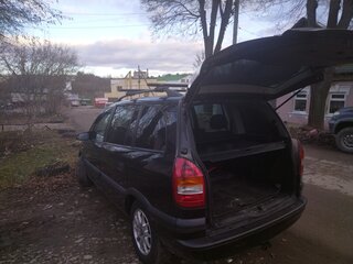2001 Opel Zafira A, чёрный, 350000 рублей, вид 3