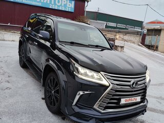 2016 Lexus LX 450d III Рестайлинг 2, синий, 6650000 рублей, вид 4