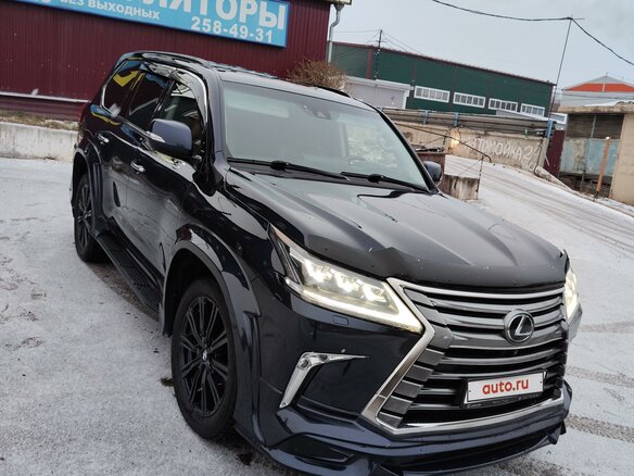 2016 Lexus LX 450d III Рестайлинг 2, синий, 6650000 рублей - вид 3