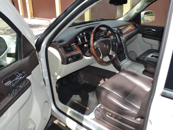2012 Cadillac Escalade III, белый - вид 5