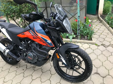 2022 KTM 390 Adventure, оранжевый, 530000 рублей, вид 2