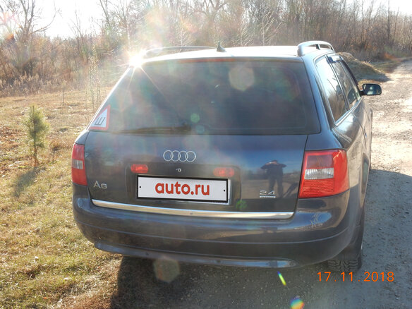 2003 Audi A6 II (C5) Рестайлинг, синий - вид 9
