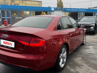 2015 Audi A4 IV (B8) Рестайлинг, красный, 1350000 рублей, вид 5