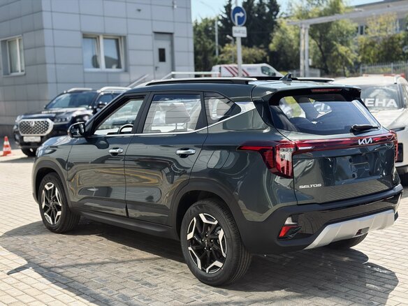 2026 Kia Seltos I Рестайлинг, зелёный - вид 11