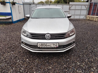 2014 Volkswagen Jetta VI Рестайлинг, серебристый, 890000 рублей, вид 3