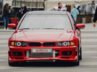 1997 Mitsubishi Galant VIII, красный, 830000 рублей, вид 2
