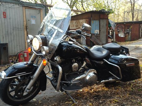 2014 Harley-Davidson Road King, чёрный, 890000 рублей, вид 2