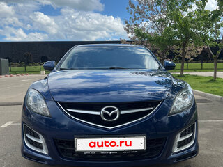 2011 Mazda 6 II (GH) Рестайлинг, синий, 850000 рублей, вид 1