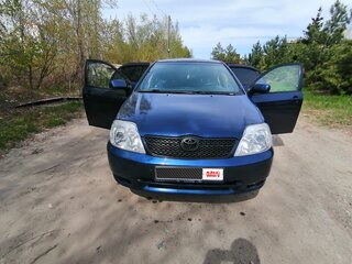 2002 Toyota Corolla IX (E120, E130), синий, 400000 рублей, вид 3