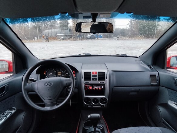 2003 Hyundai Getz I, красный, 400000 рублей - вид 7