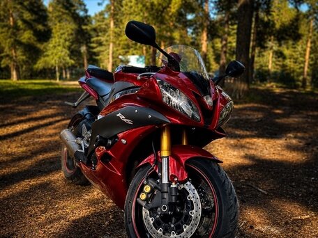 2006 Yamaha YZF-R6, красный, 750000 рублей, вид 4