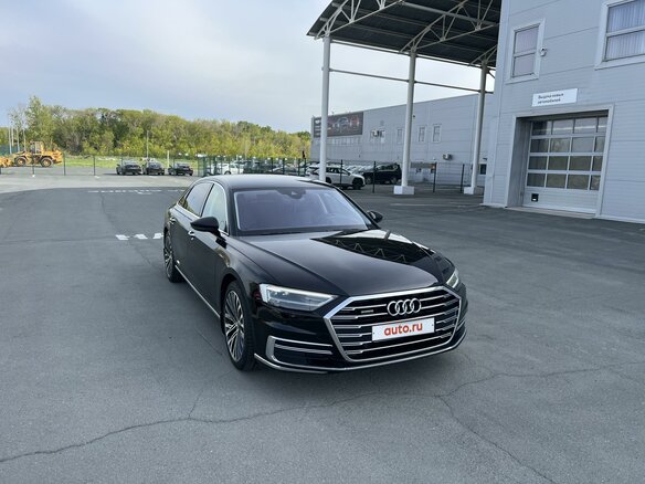 2019 Audi A8 Long 55 TFSI IV (D5), чёрный, 4750000 рублей - вид 7