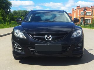 2012 Mazda 6 II (GH) Рестайлинг, чёрный, 1299000 рублей, вид 3