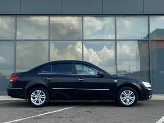 2008 Hyundai Sonata V (NF) Рестайлинг, чёрный, 324000 рублей, вид 3