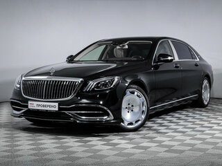 2015 Mercedes-Benz Maybach S-Класс 500 I (X222), чёрный, 4900000 рублей, вид 1