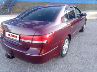 2008 Hyundai Sonata V (NF) Рестайлинг, пурпурный, 540000 рублей, вид 3