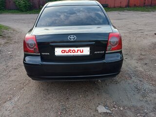 2008 Toyota Avensis II Рестайлинг, чёрный, 650000 рублей, вид 4