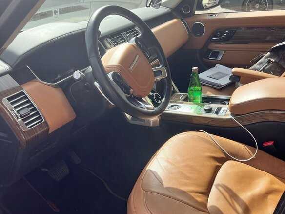 2019 Land Rover Range Rover IV Рестайлинг, синий, 9140000 рублей - вид 1