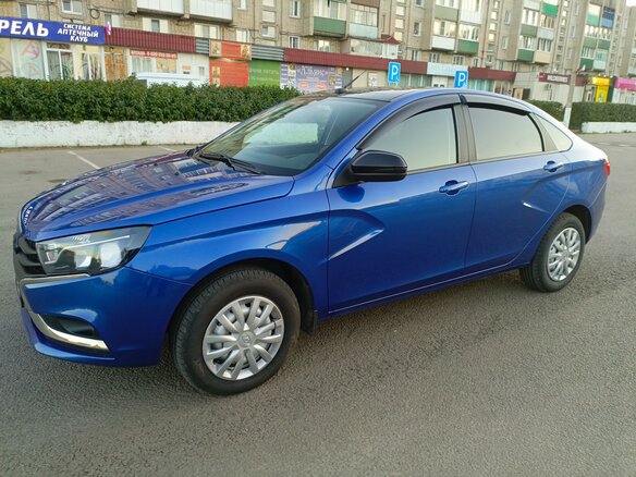 2021 Lada (ВАЗ) Vesta I, синий, 1129999 рублей - вид 36