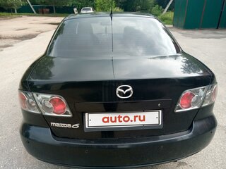 2006 Mazda 6 I (GG) Рестайлинг, чёрный, 450000 рублей, вид 3