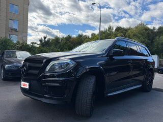 2013 Mercedes-Benz GL-Класс 550 II (X166), чёрный, 2499000 рублей, вид 1