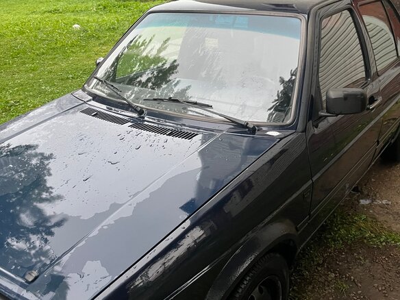 1990 Volkswagen Golf II, синий - вид 15