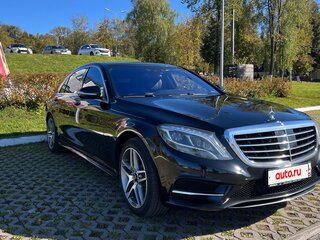 2013 Mercedes-Benz S-Класс 500 Long VI (W222, C217), чёрный, 3000000 рублей, вид 3