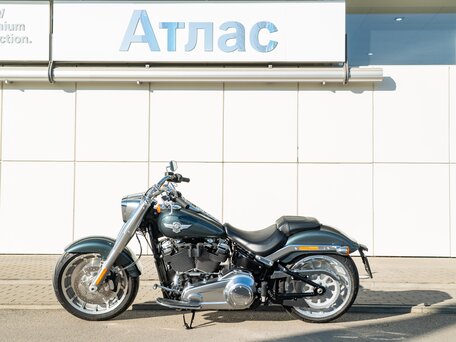 2020 Harley-Davidson Fat Boy, зелёный, 2210000 рублей, вид 4