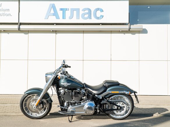 2020 Harley-Davidson Fat Boy, зелёный, 2210000 рублей - вид 3