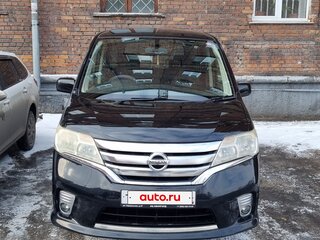 2012 Nissan Serena IV (C26), чёрный, 1300000 рублей, вид 2