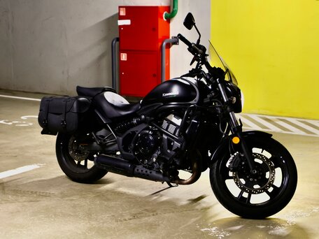 2021 Kawasaki EN650 Vulcan S, чёрный, 690000 рублей, вид 3