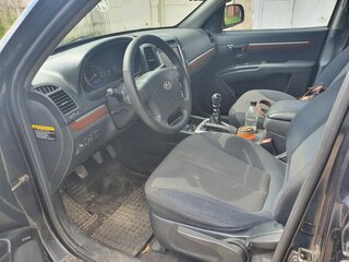 2006 Hyundai Santa Fe II, чёрный, 700000 рублей, вид 5