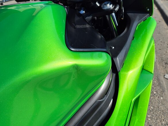 2012 Kawasaki ER-6F (Ninja 650R), зелёный, 420000 рублей - вид 15