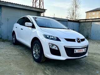 2011 Mazda CX-7 I Рестайлинг, белый, 1400000 рублей, вид 1