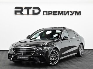 2020 Mercedes-Benz S-Класс 450 Long 4MATIC VII (W223), чёрный, 8190000 рублей, вид 5