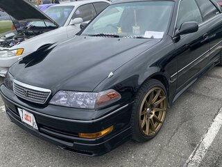 2000 Toyota Mark II VIII (X100), чёрный, 1450000 рублей, вид 1