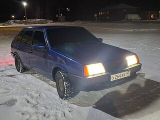 1999 Lada (ВАЗ) 2109, синий, 200000 рублей, вид 4