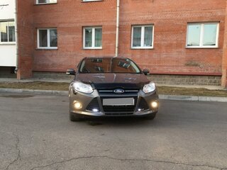 2013 Ford Focus III, коричневый, 730000 рублей, вид 3