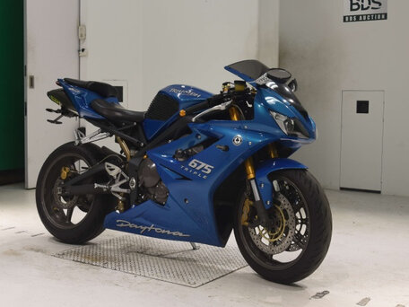 2014 Triumph Daytona 675, синий, 690000 рублей, вид 1