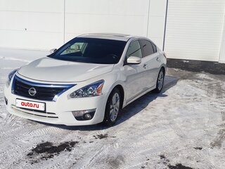2013 Nissan Altima V (L33), белый, 1320000 рублей, вид 2
