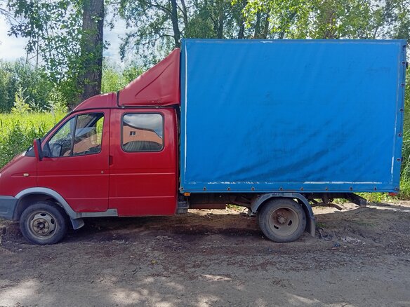 2007 ГАЗ ГАЗель (33023/330273) Фермер, красный, 530000 рублей - вид 8